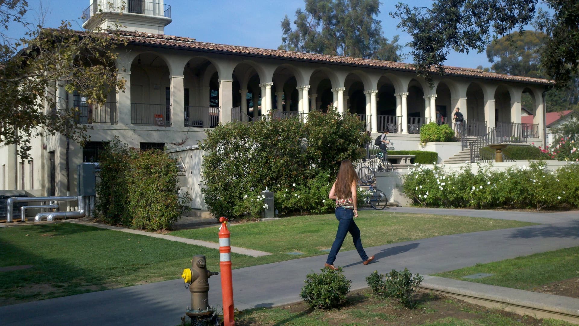 Occidental College campus in Eagle Rock, Los Angeles