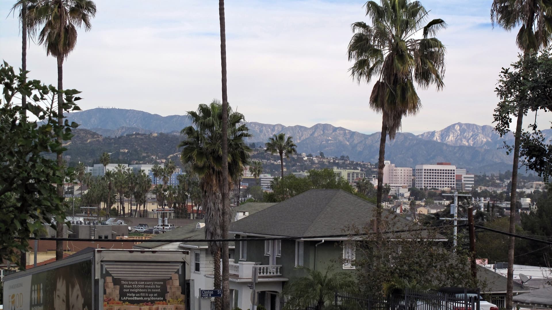 Verdugo Mountains overlooking the Crescenta Valley